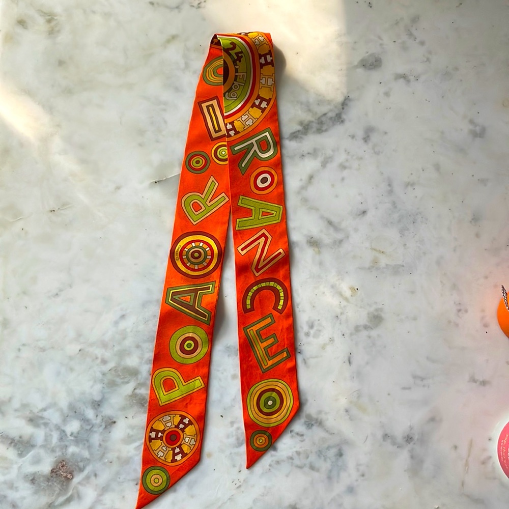 Hermes Twilly 24 Fabourg Orange